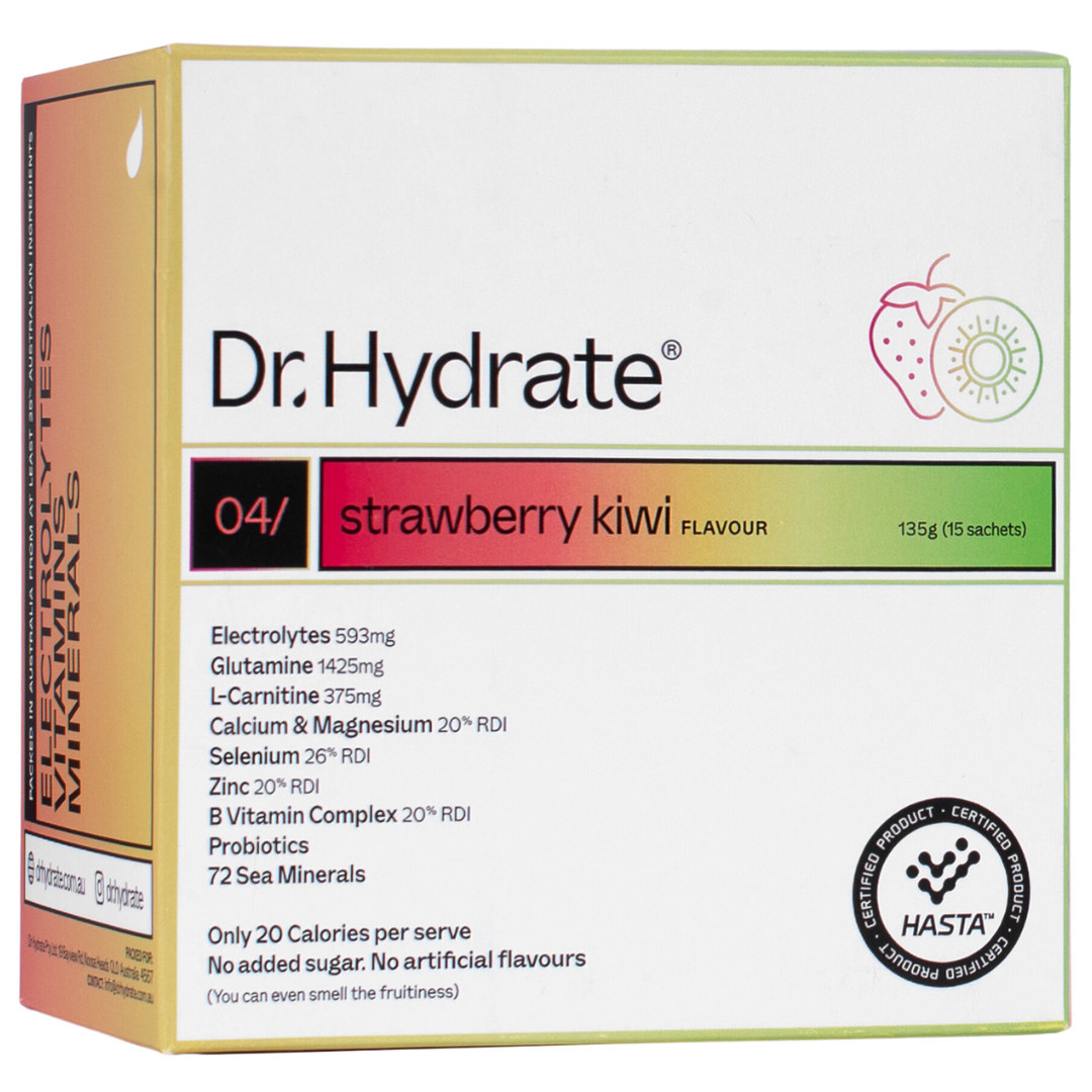 Dr. Hydrate - All-In-One Drink Sachet Box - Strawberry Kiwi (135g)