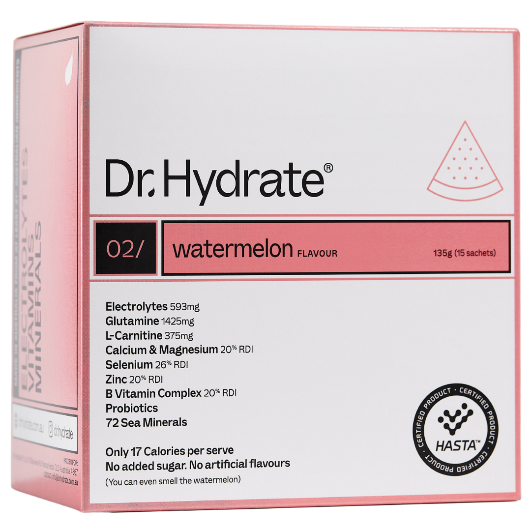 Dr. Hydrate - All-In-One Drink Sachet Box - Watermelon (135g)