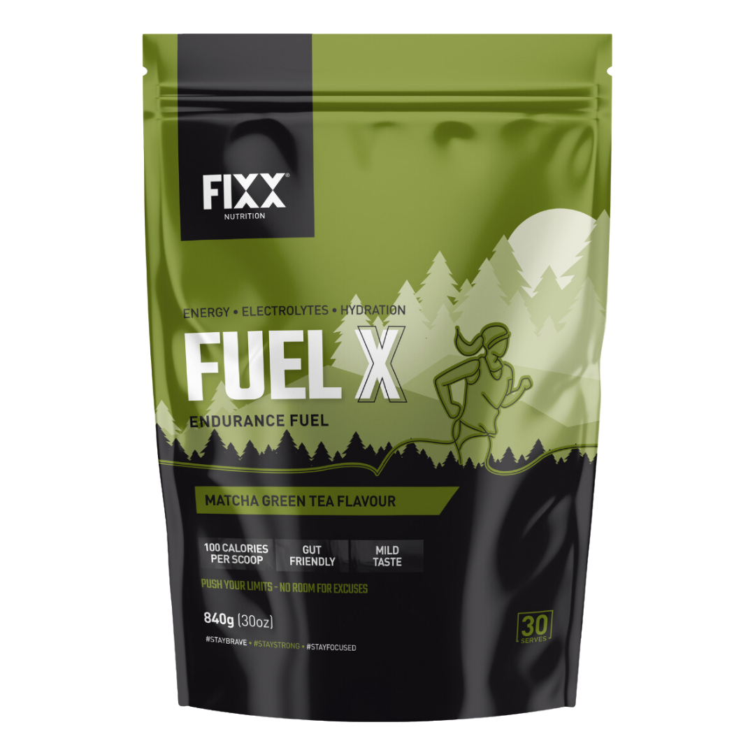 Fixx Nutrition - Fuel X Endurance Drink Mix Bag - Matcha Green Tea (840g)