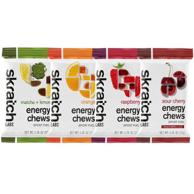 Skratch Labs Sports Energy Chews Mix 4 Pack Aid Station