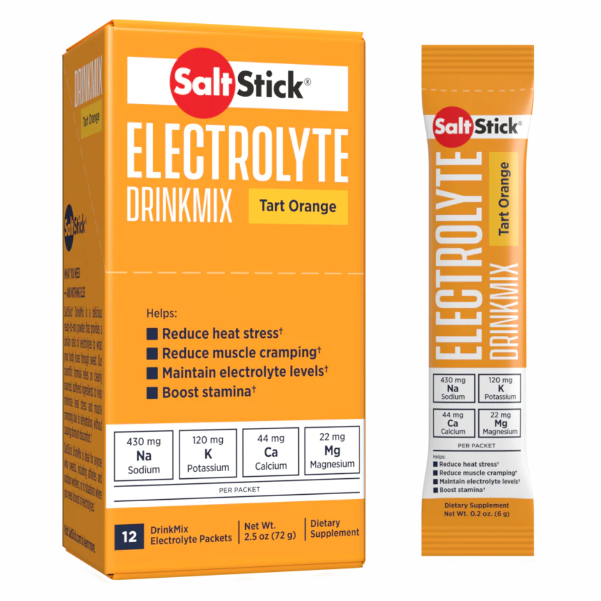 SaltStick Electrolyte Drink Mix Tart Orange flavour