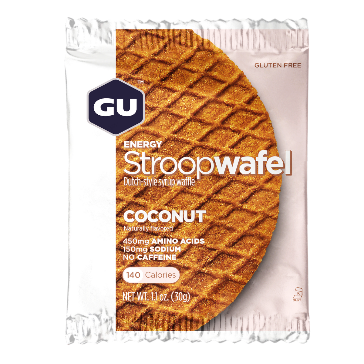 GU Energy - Stroopwafel - Coconut (Gluten Free)
