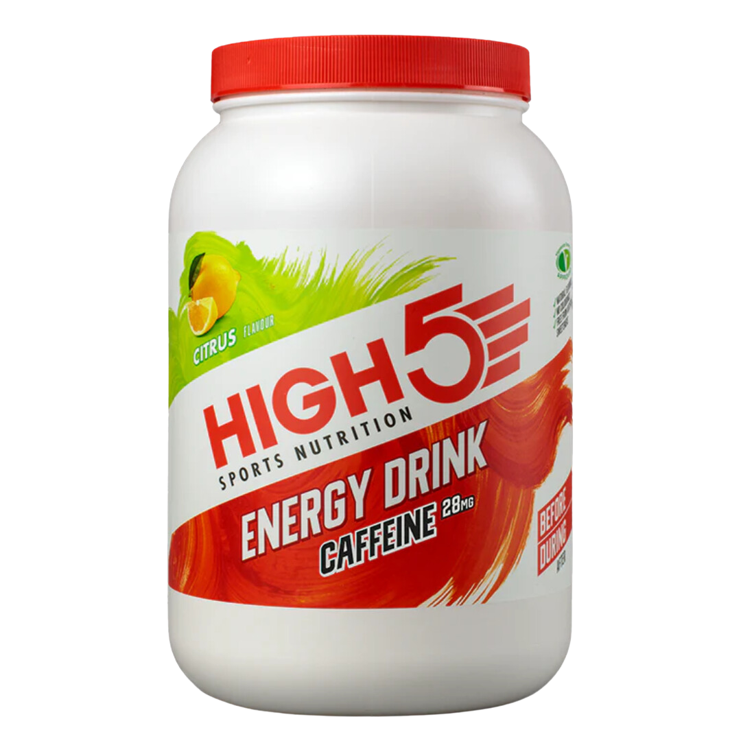 High5 - Energy Drink Mix Tub - Citrus (2.2kg) (with caffeine)