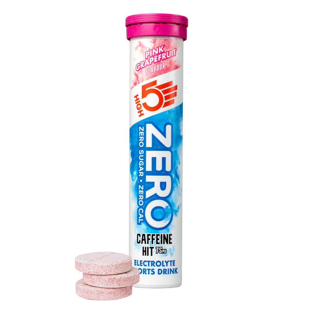 High5 - Hydration Tablets - ZERO - Caffeine Hit - Pink Grapefruit