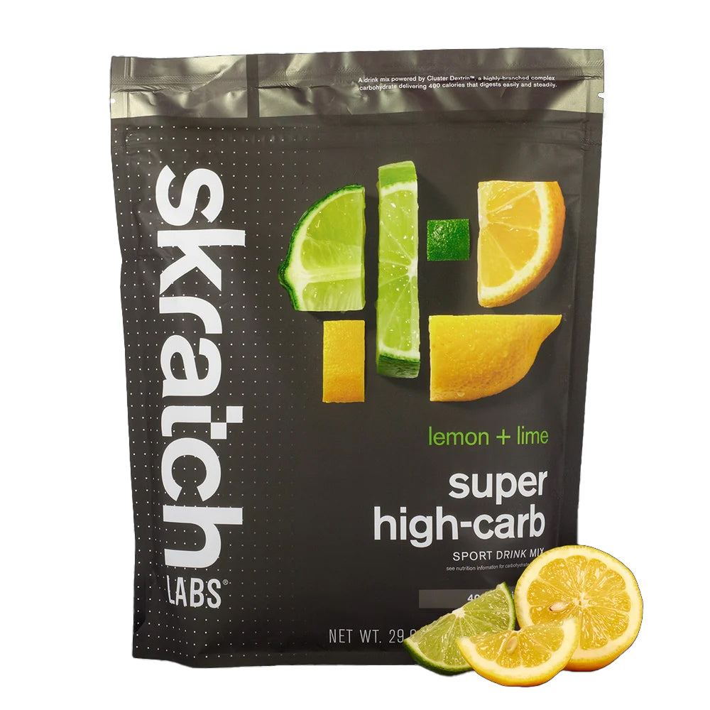 Skratch Labs Super High-Carb Sport Drink Mix in Lemon and Lime flavour