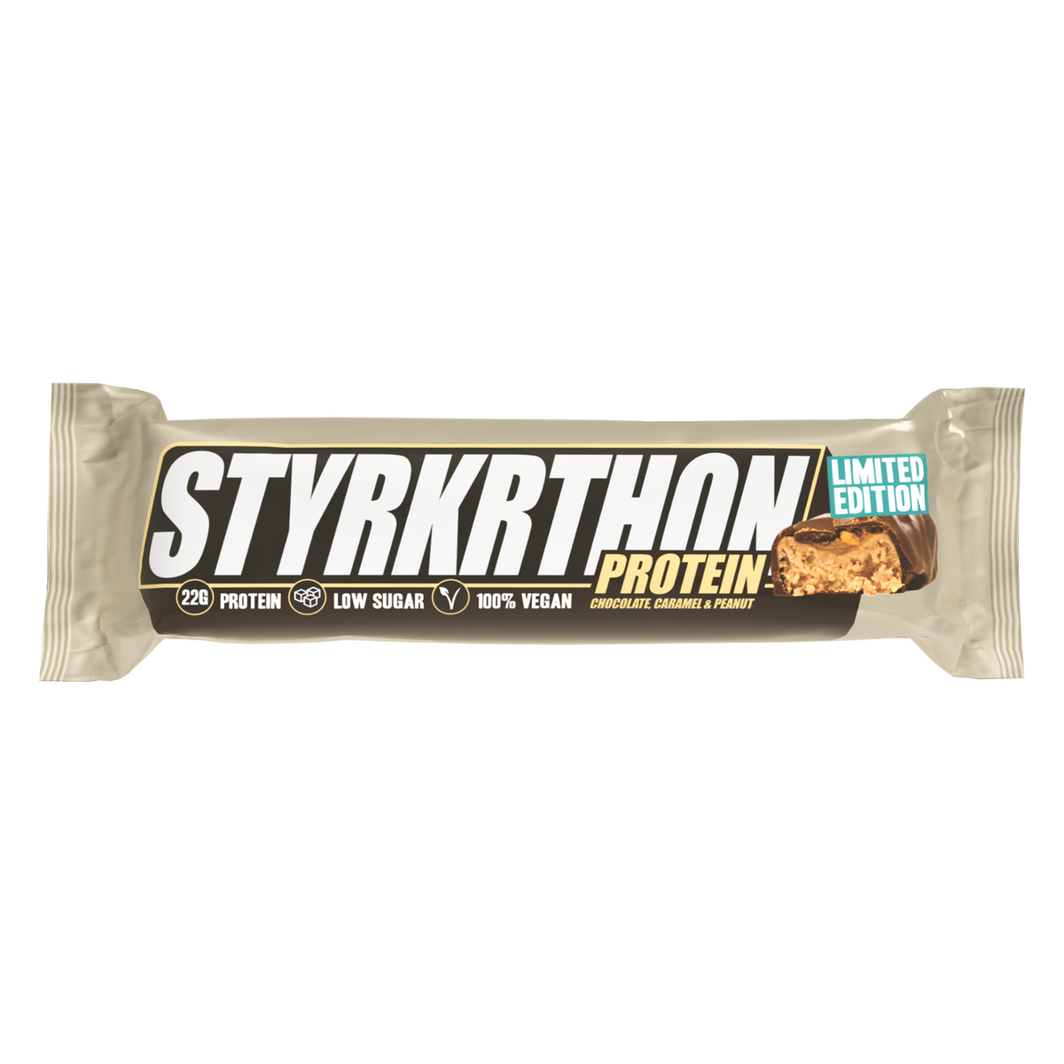 Styrkrthon Choclate, Caramel & Peanut Protein Bar