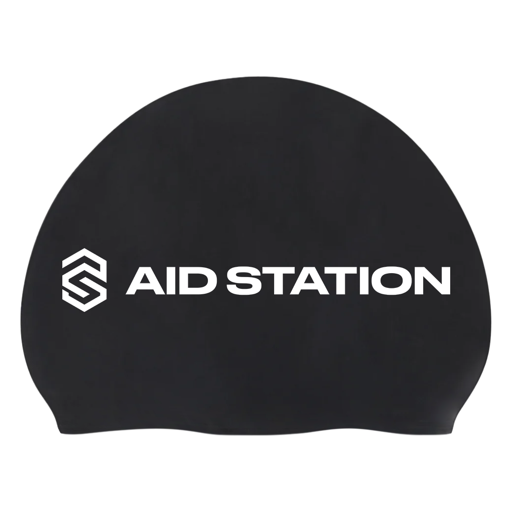 Aid Station - Swim Cap - Black