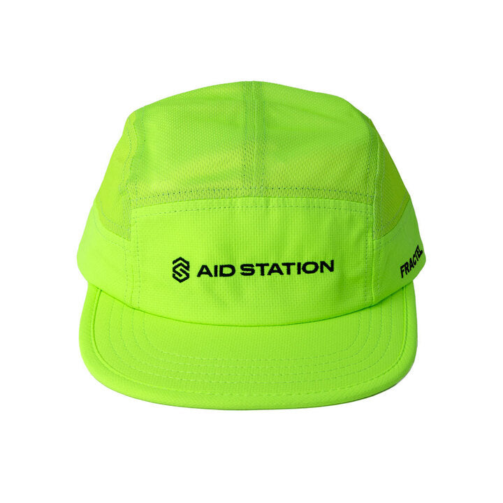 Aid Station - Fractel Running Hat - Fluro Green