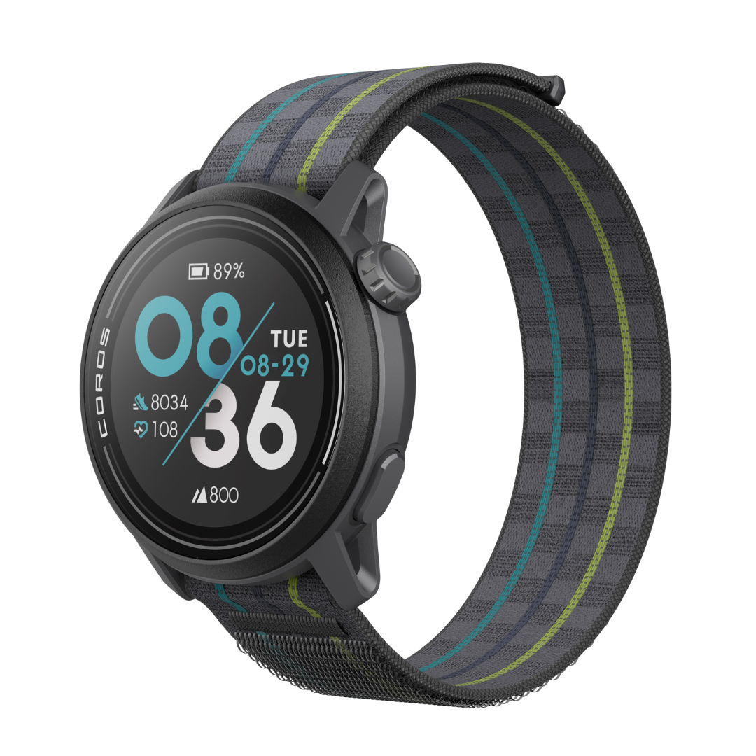 COROS - Pace 3 GPS Sport Watch - Black Nylon