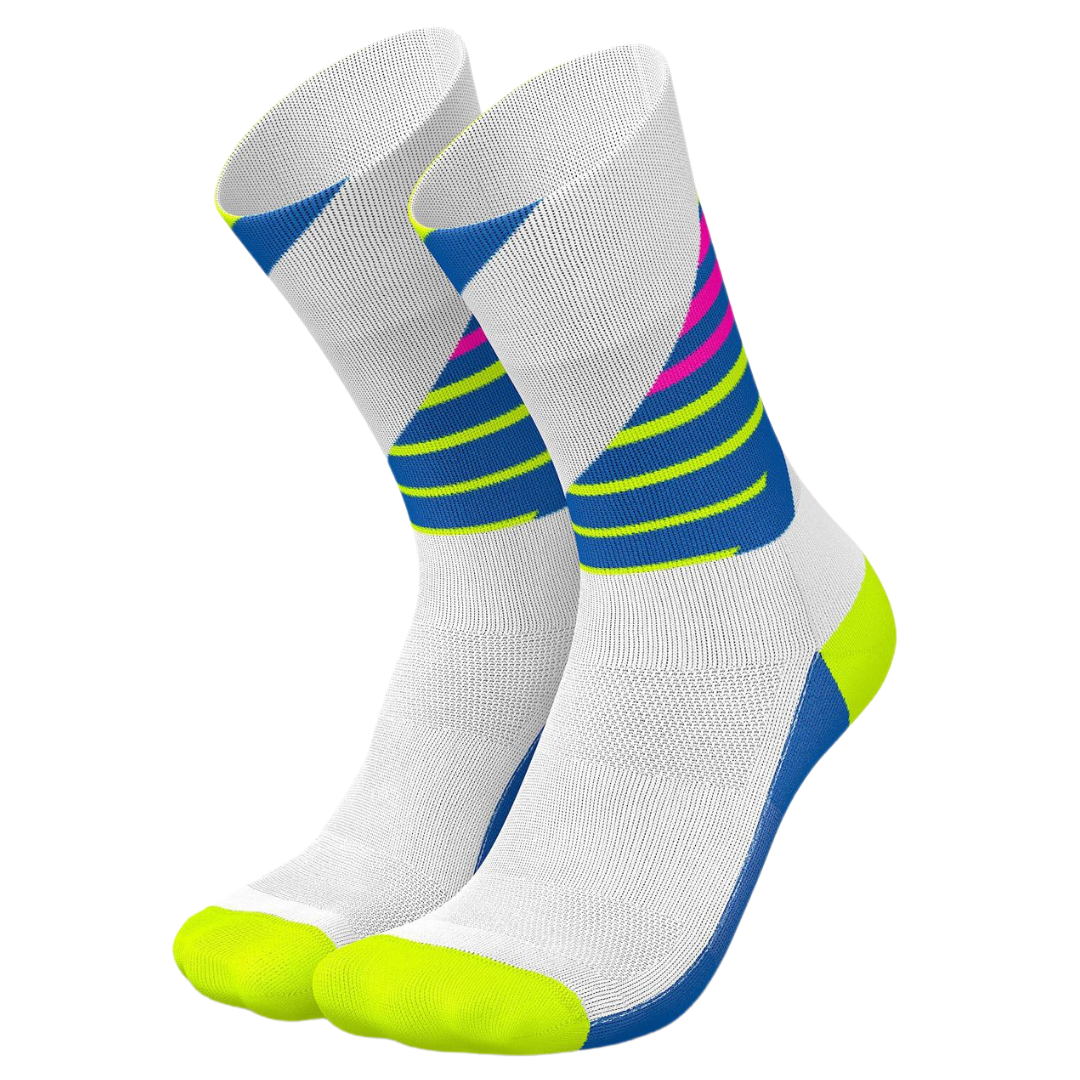 Incylence - Running Ladders Long Sock - White Canary