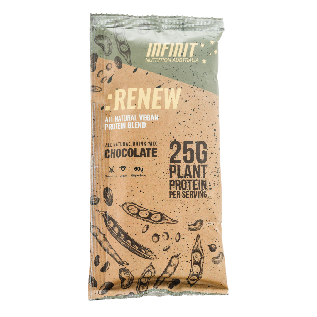 Infinit Nutrition - Renew Vegan Protein Blend Sachet - Chocolate