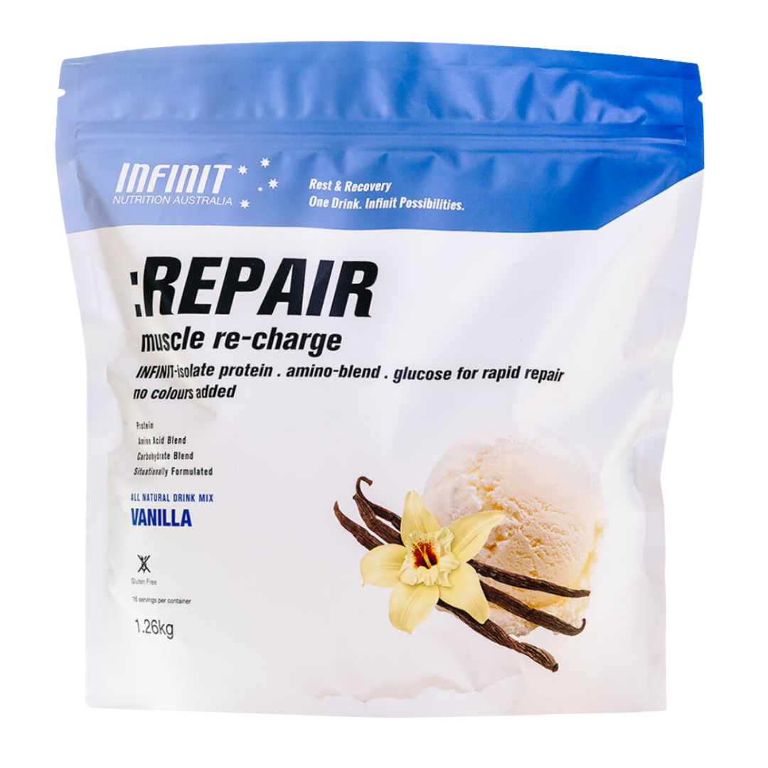 Infinit Nutrition - Repair Drink Mix Bag - Vanilla (1.26kg)