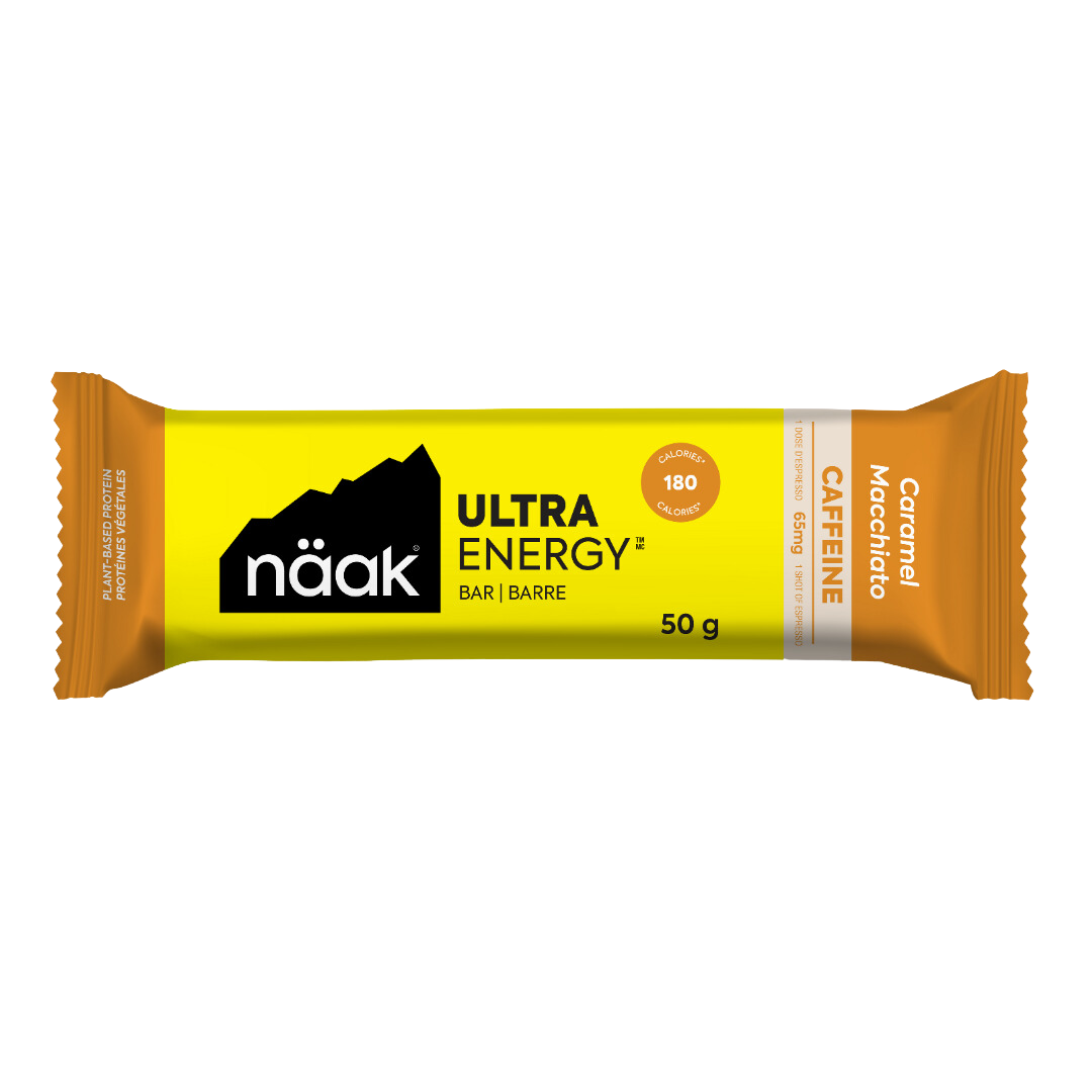 Naak - Ultra Energy Bar - Caramel Macchiato (with caffeine) (50g)