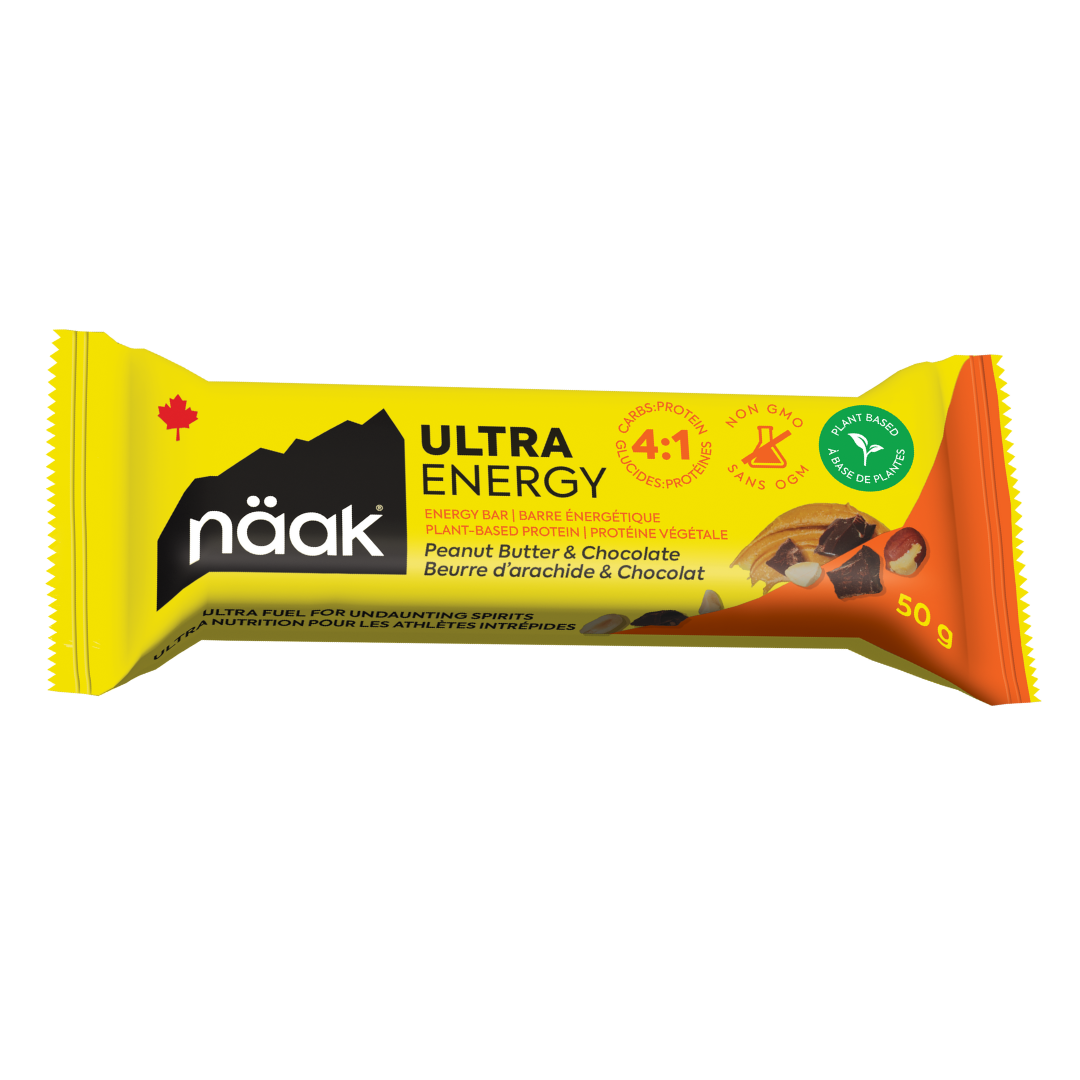 Naak - Ultra Energy Bar - Peanut Butter & Chocolate