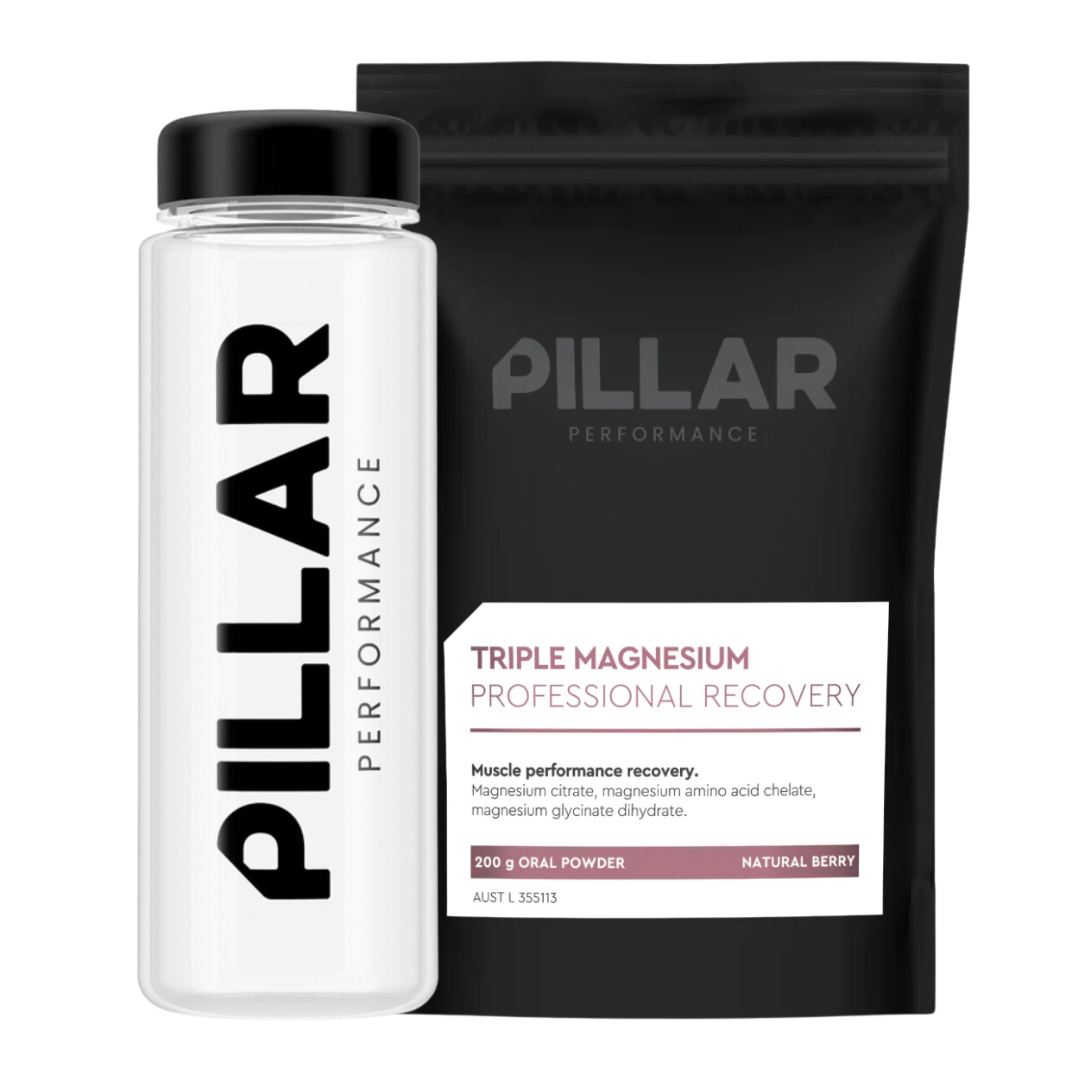 Pillar Performance - Recovery Bundle Pouch - Natural Berry