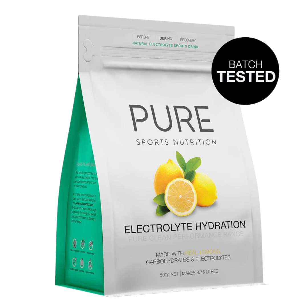 Pure Sports Nutrition - Electrolyte Hydration - Lemon (WADA batch tested)
