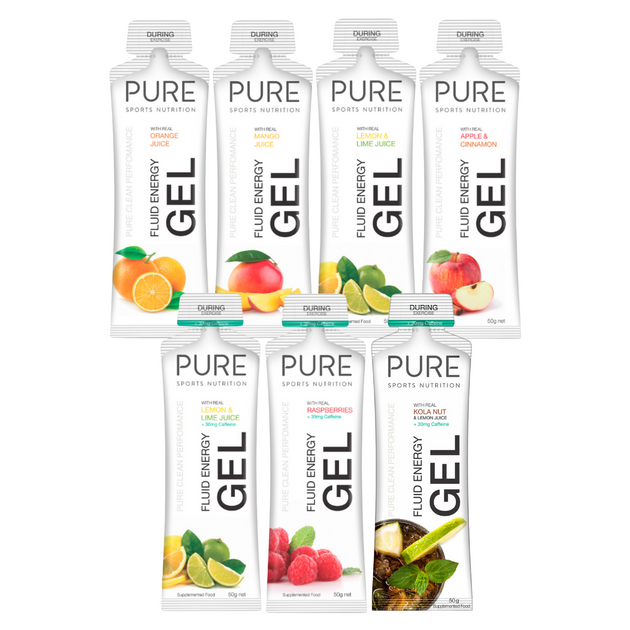 Buy Fluid Energy Gels Pure Sport Nutrition Online At Aid Station