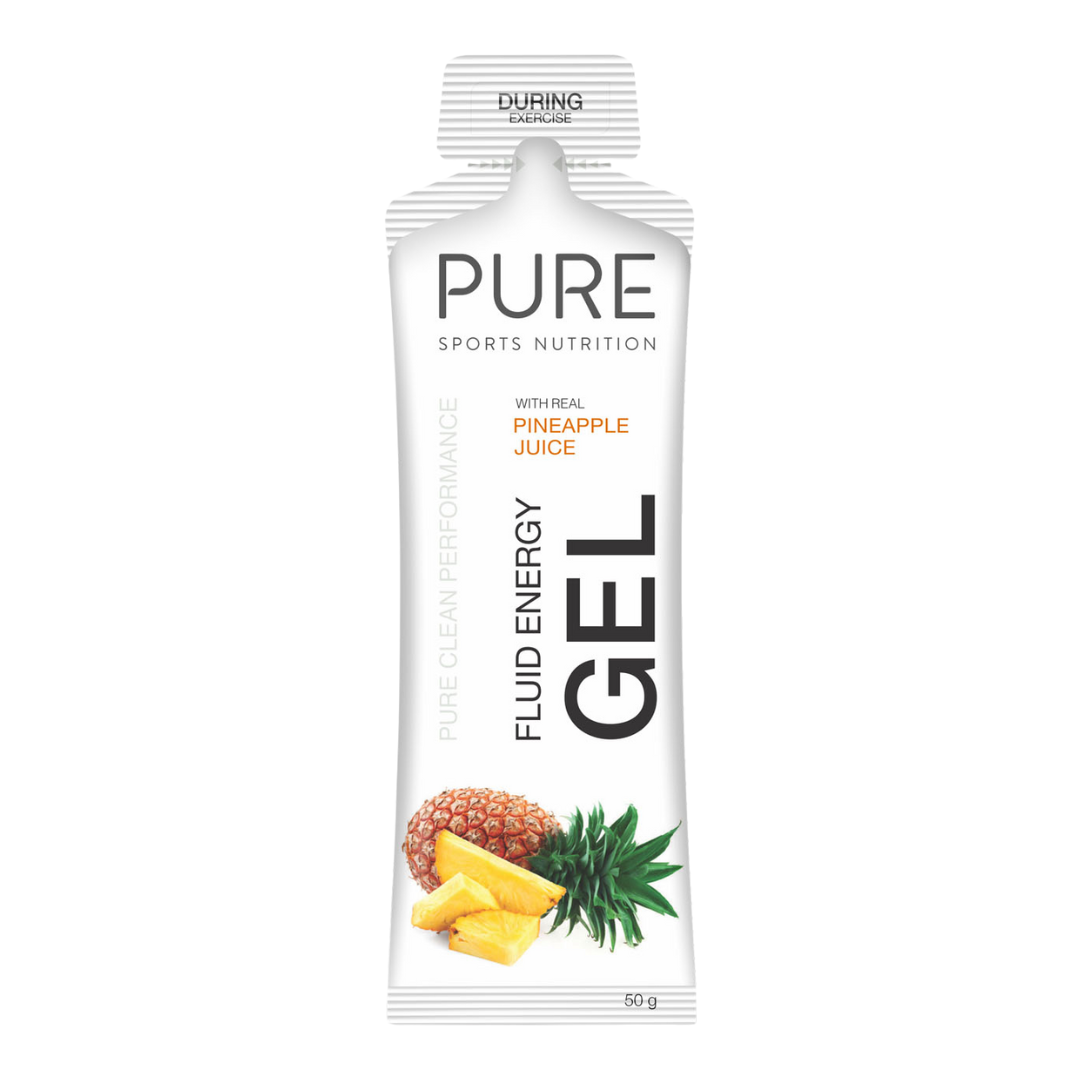 Pure Sports Nutrition - Fluid Energy Gels - Pineapple