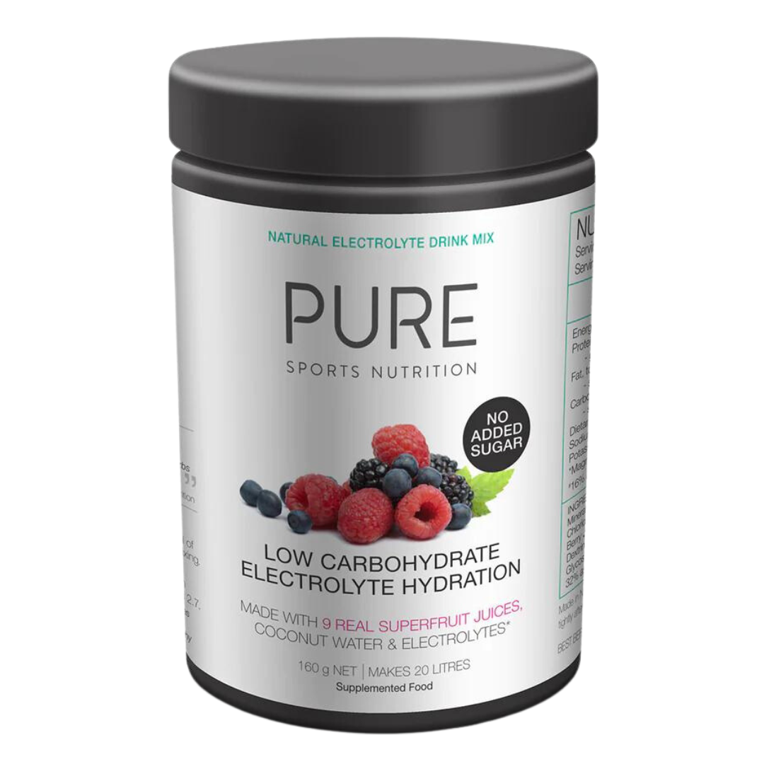 Pure Sport Nutrition - Electrolyte Hydration Low Carb - Superfruits