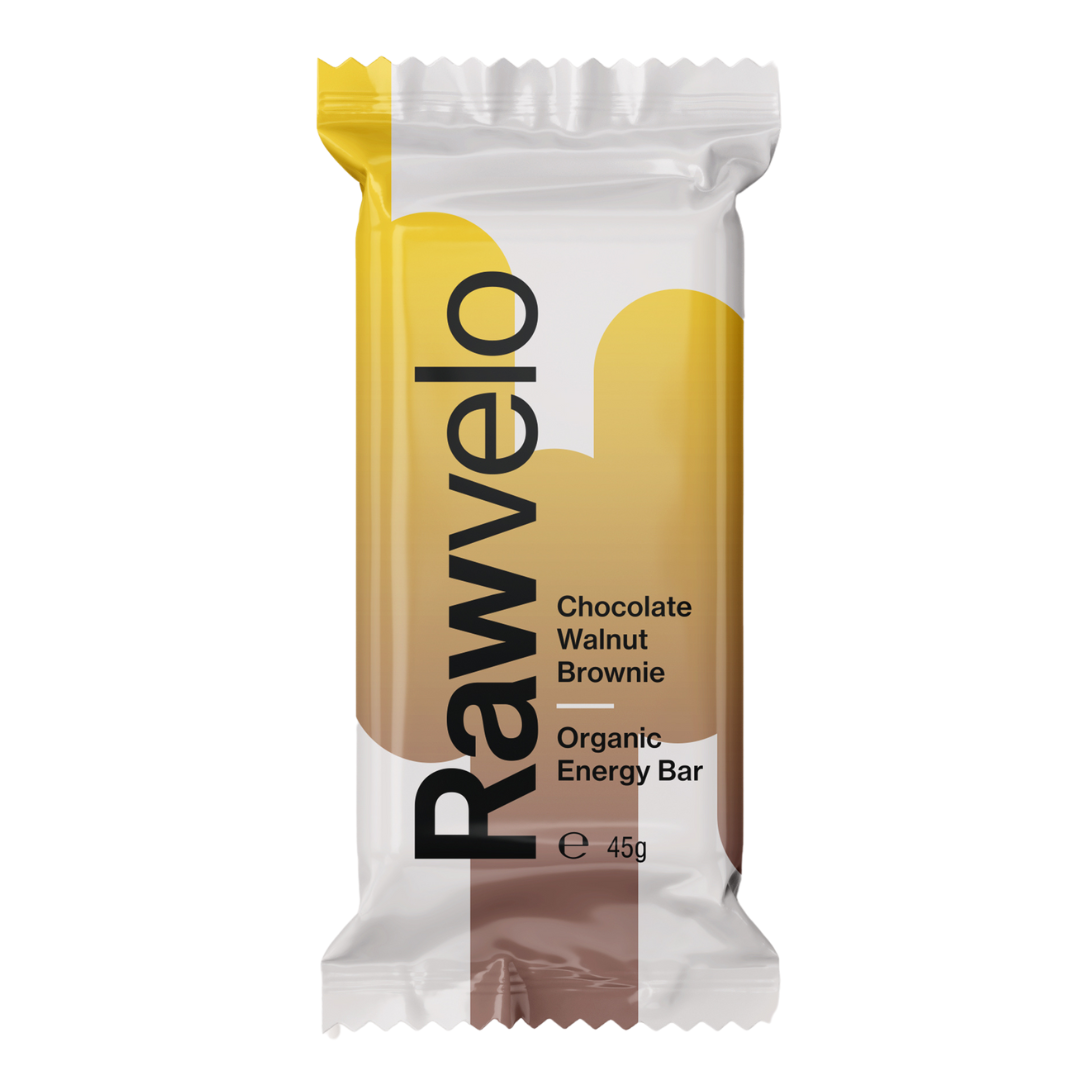 Rawvelo - Energy Bar - Organic - Chocolate Walnut Brownie (45g)