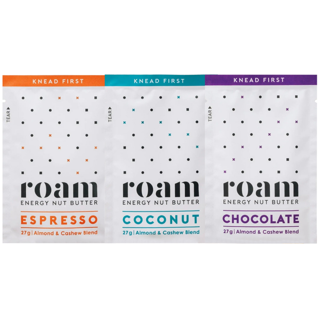 Roam - Energy Nut Butter - Track & Trail 3 Pack