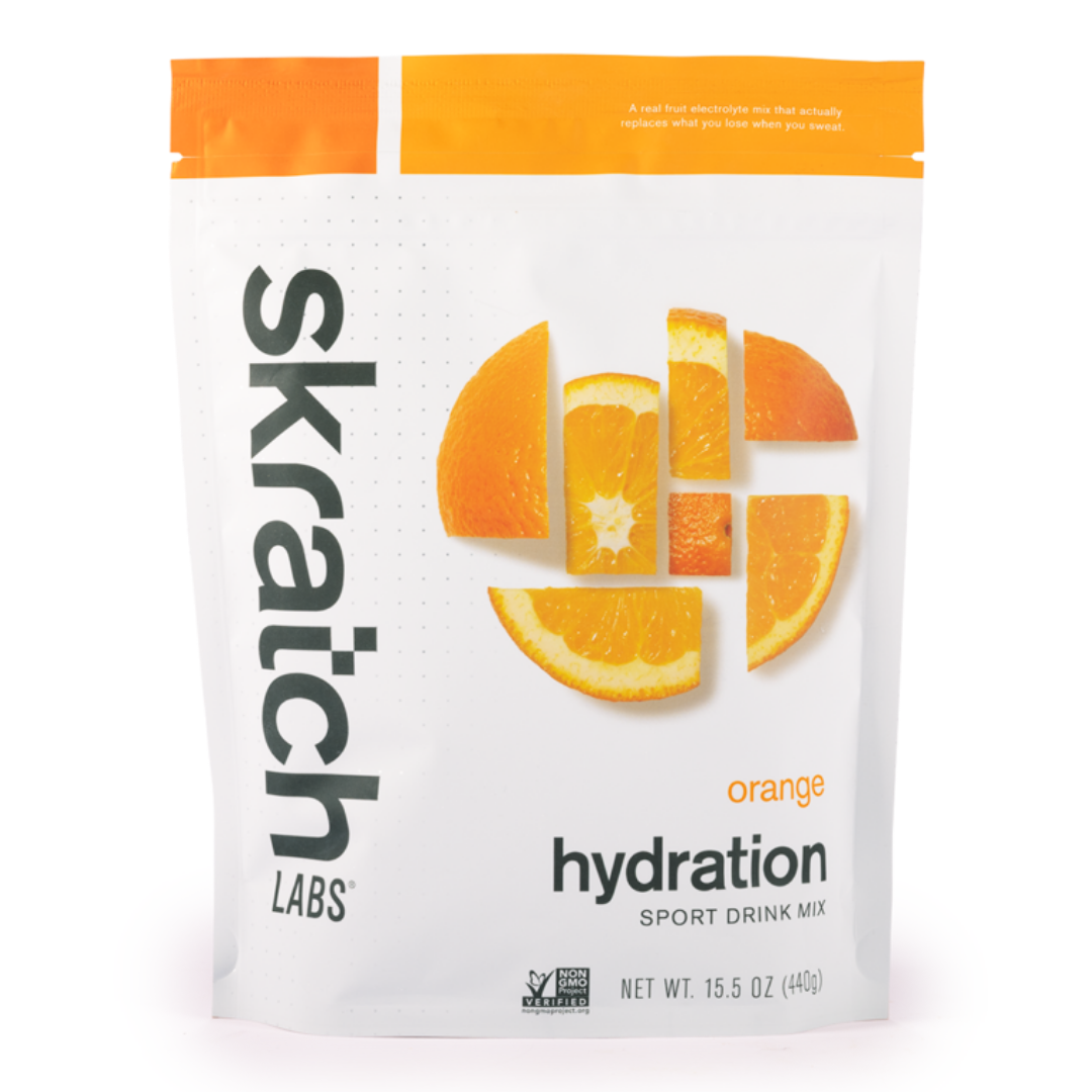 Skratch Labs - Sport Hydration Drink Mix Bag - Oranges (440g)