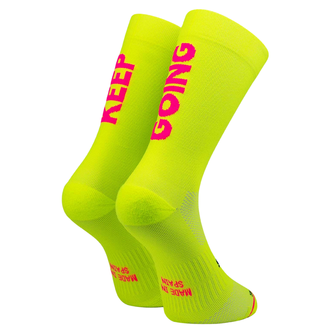 Sporcks - Running Sock - Keep Going Yellow