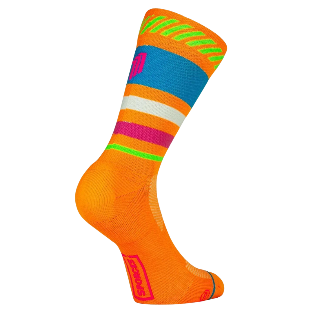 Sporcks - Running Sock - Lima Limon Orange