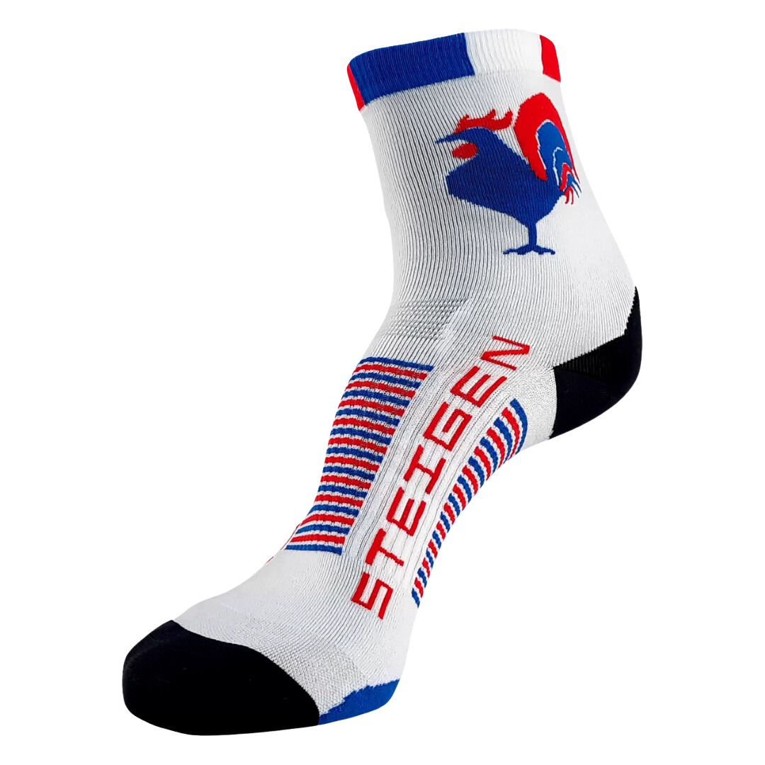 Steigen - Half Length Running Socks - France