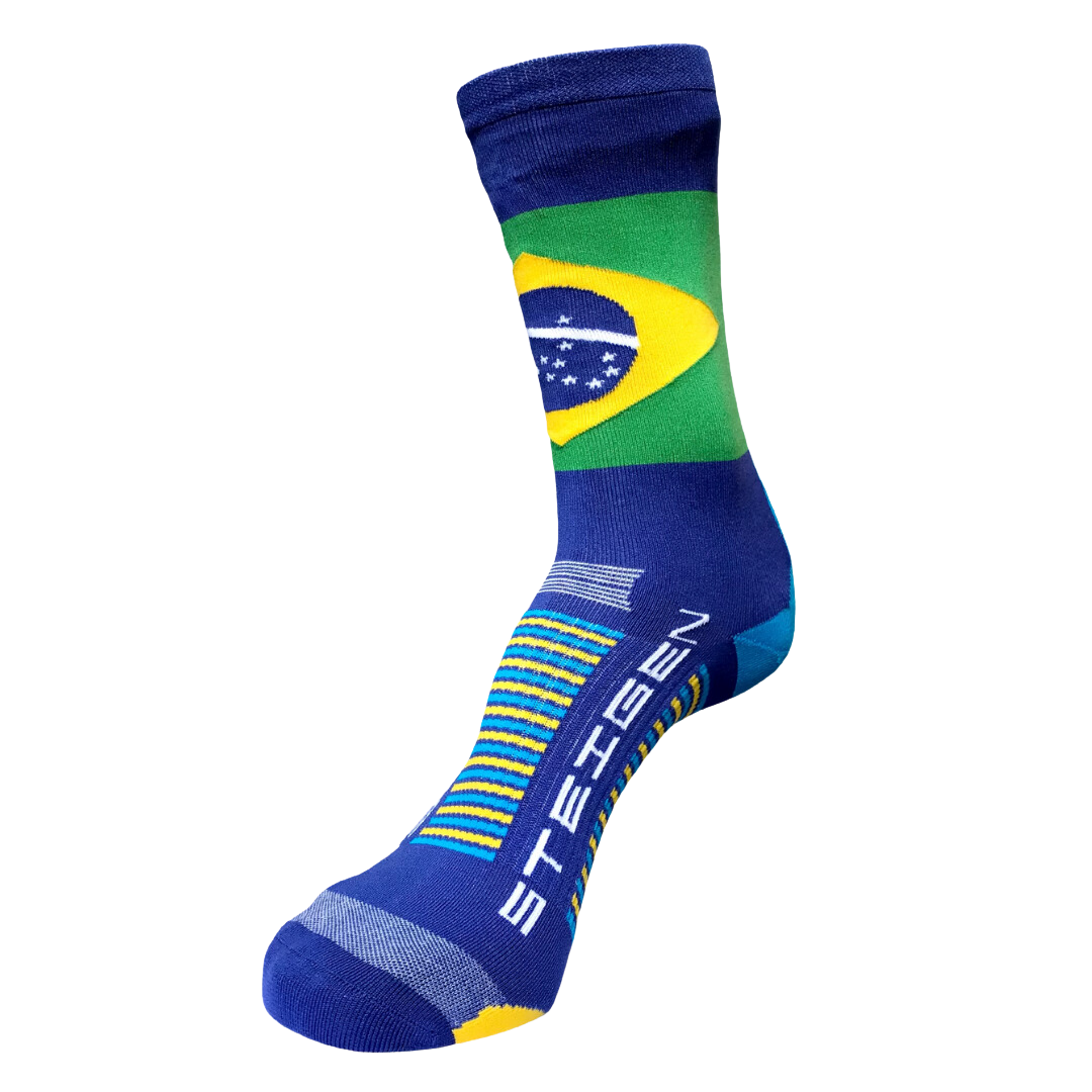 Steigen - Three Quarter Length Running Socks - Brazil