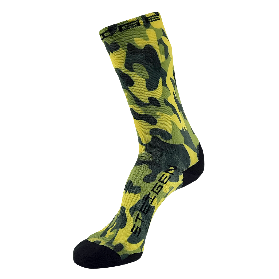 Steigen - Three Quarter Length Running Socks - Camo