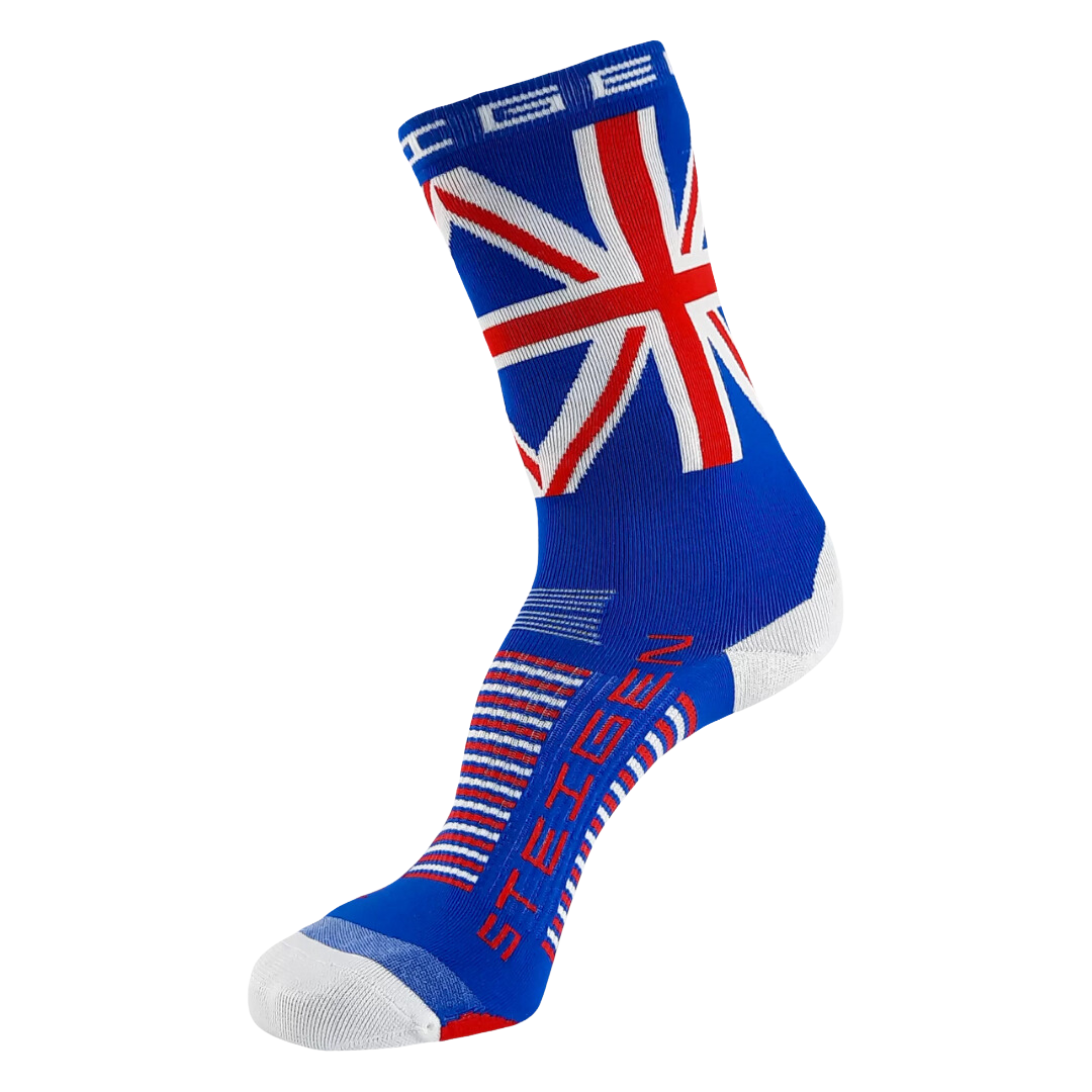 Steigen - Three Quarter Length Running Socks - Union Jack