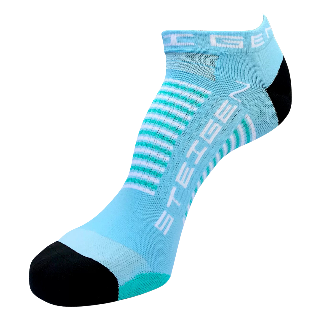 Steigen - Zero Length Running Socks - Light Blue