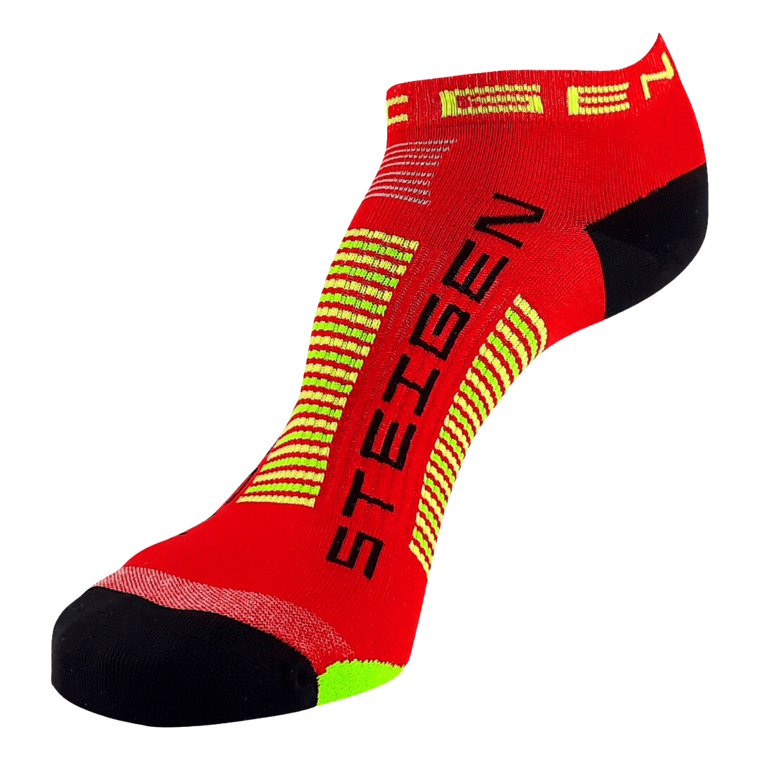 Steigen - Zero Length Running Socks - Red