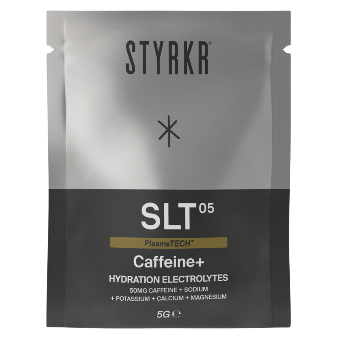 Styrkr - SLT05 Quad-Blend Electrolyte Powder Sachets - Raspberry Caffeine+