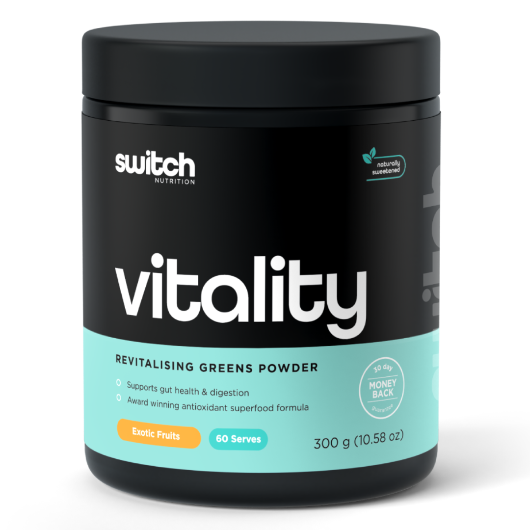 Switch Nutrition - Vitality Super Greens Powder - Exotic Fruits (300g)