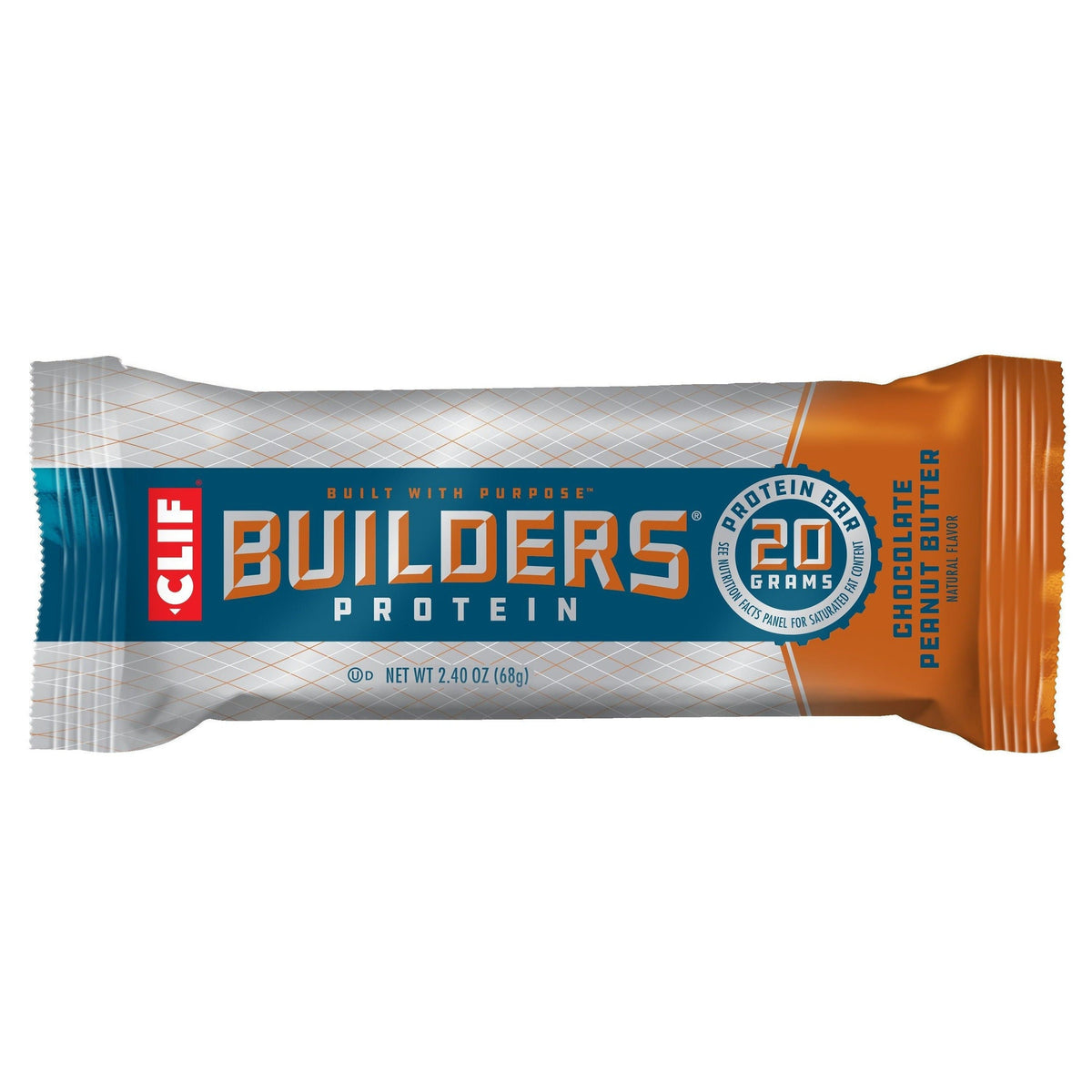 Clif Bar - Builders Protein Bar - Chocolate Peanut Butter 68g