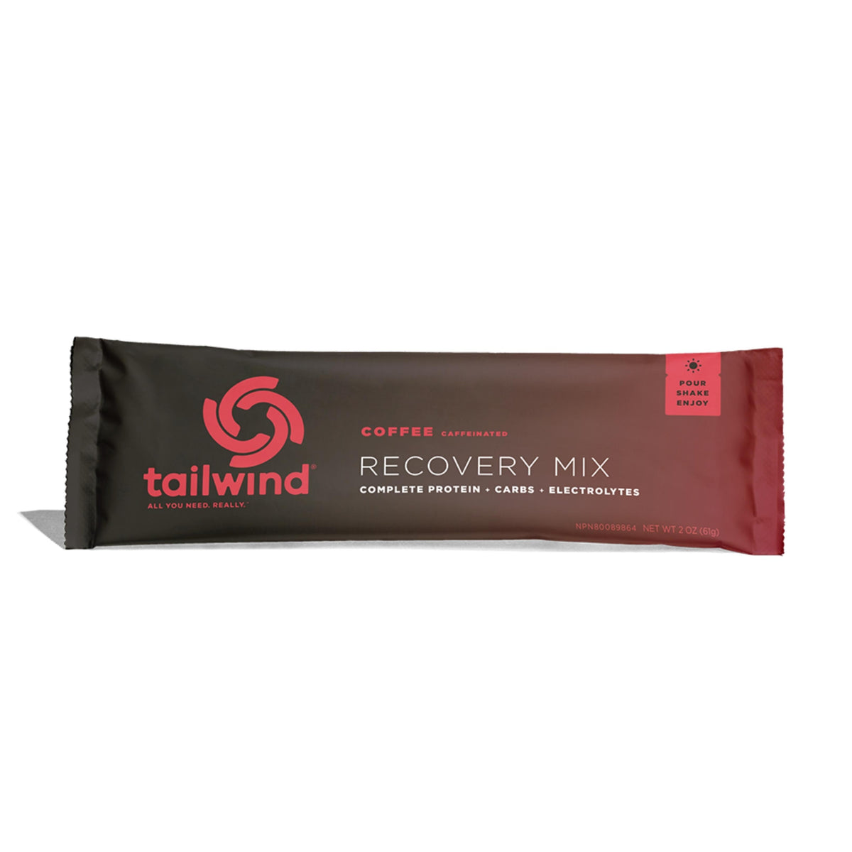 Tailwind Nutrition Coffee Recovery Mix Stick with caffeine