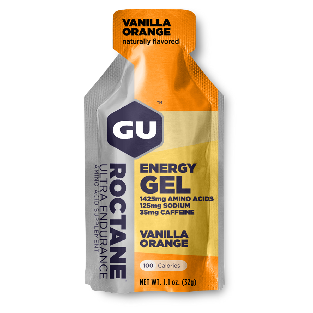 GU Energy - Roctane Energy Gels - Vanilla Orange 
