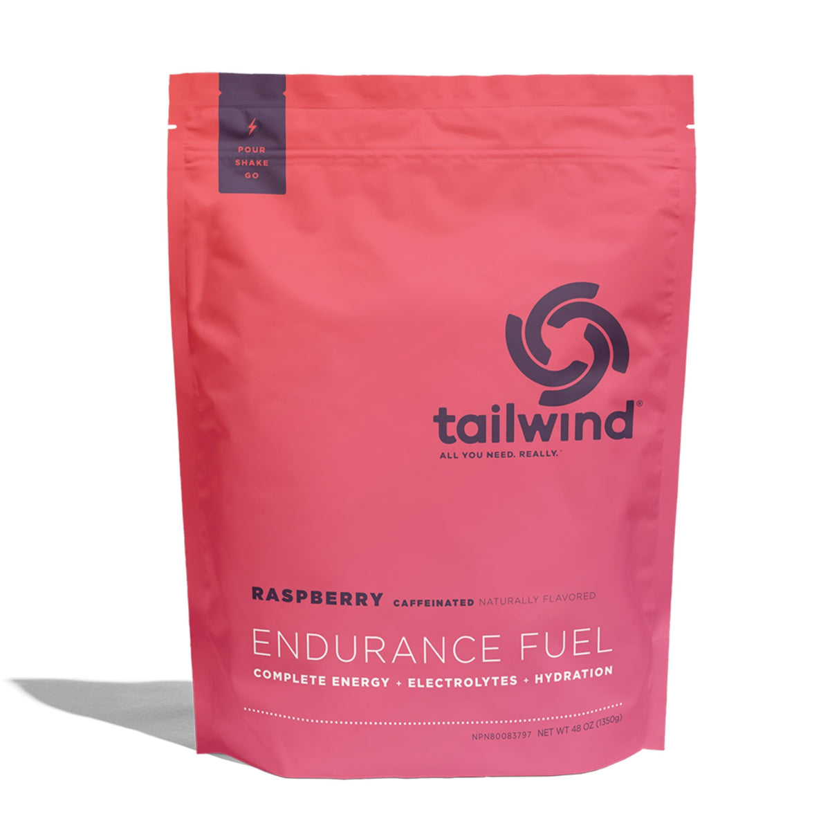 Tailwind Nutrition Raspberry Caffeinated Endurance Fuel