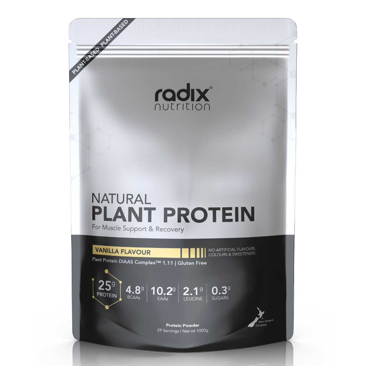 Raid Nutrition Vanilla Plant Protein DIAAS 1.30