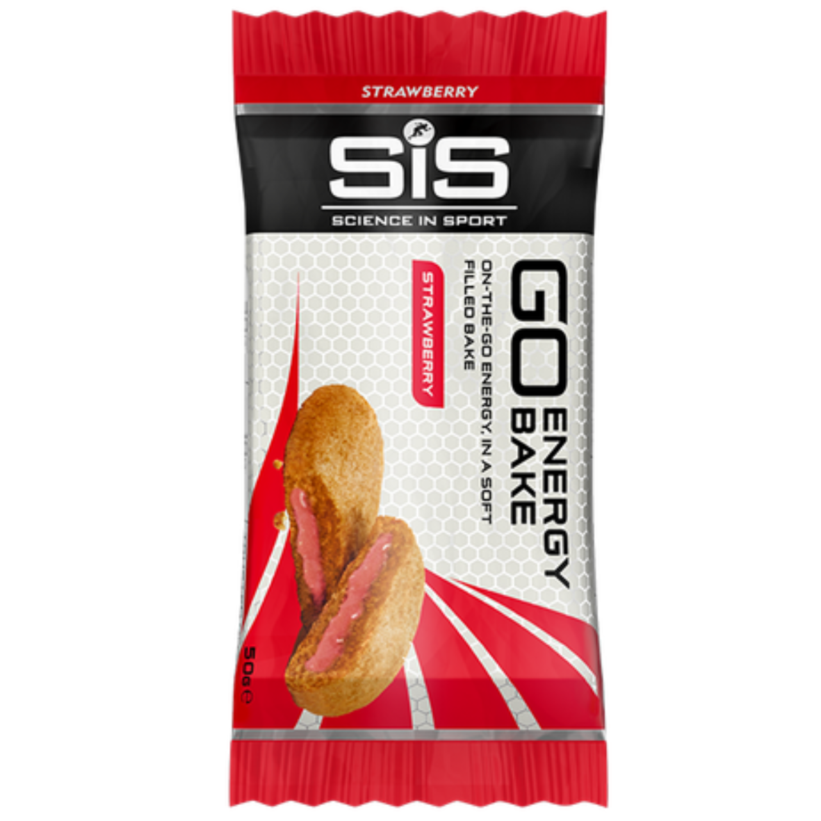 Science In Sport (SIS) - Go Energy Bake Bars - Strawberry (50g)