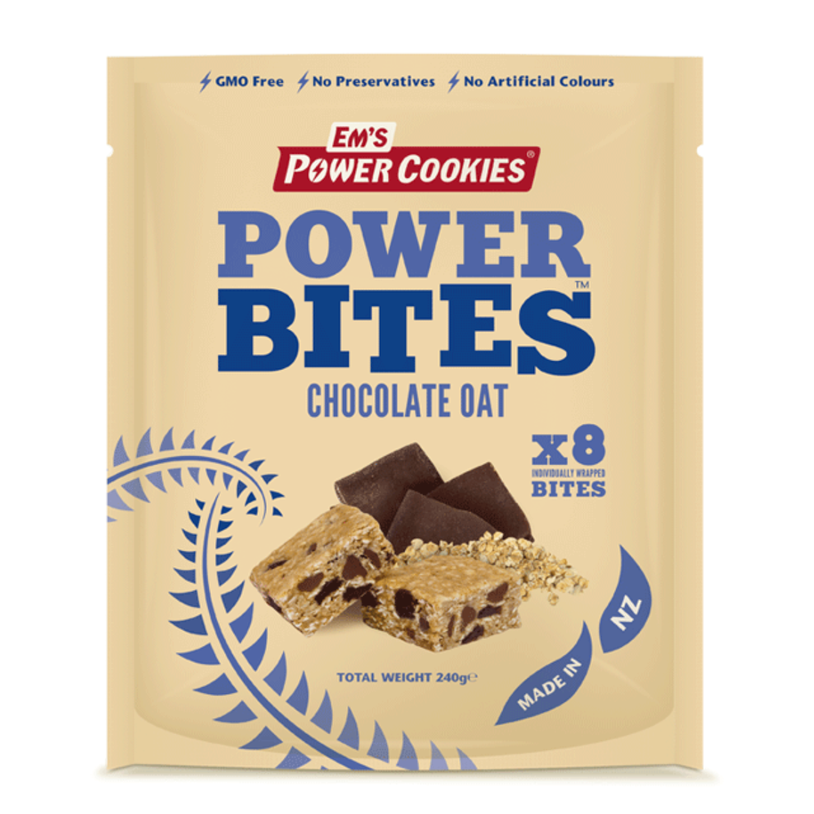 Em's Power Cookies chocolate Oat Power Bites