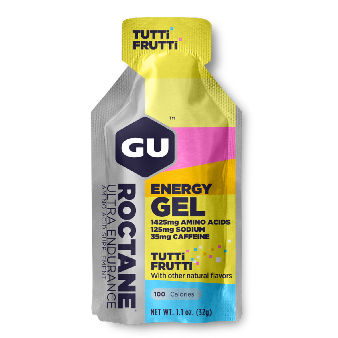 GU Energy - Roctane Energy Gels - Tutti Frutti (35mg caffeine)