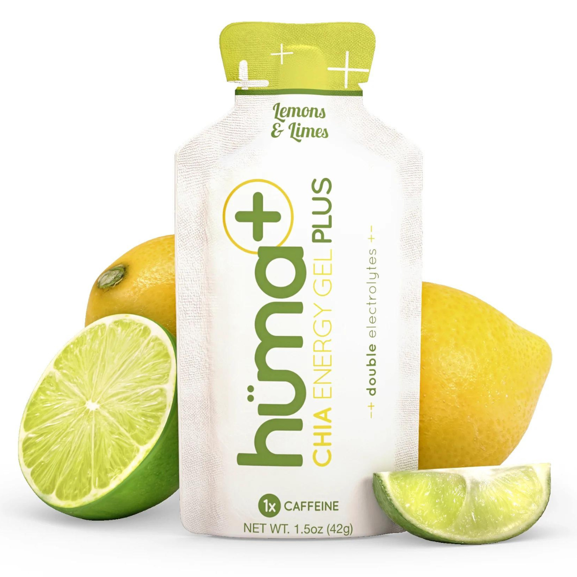 Huma Gel - Plus - Lemons & Lime (with caffeine) 42g