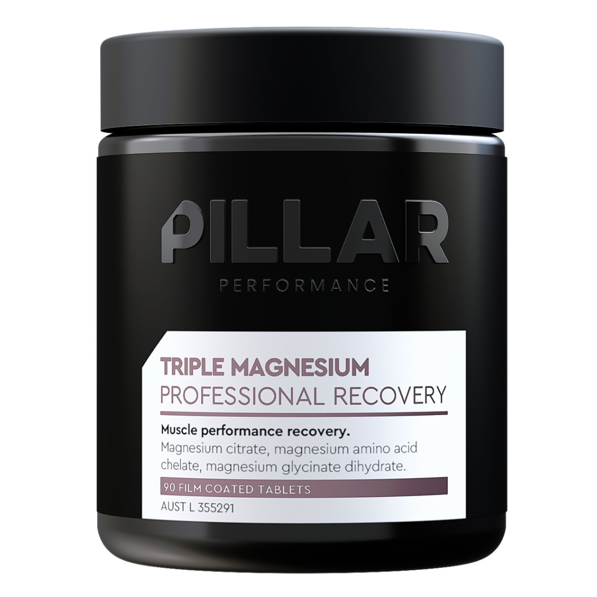 Pillar Peformance Triple Magnesium Professional Recovery powder