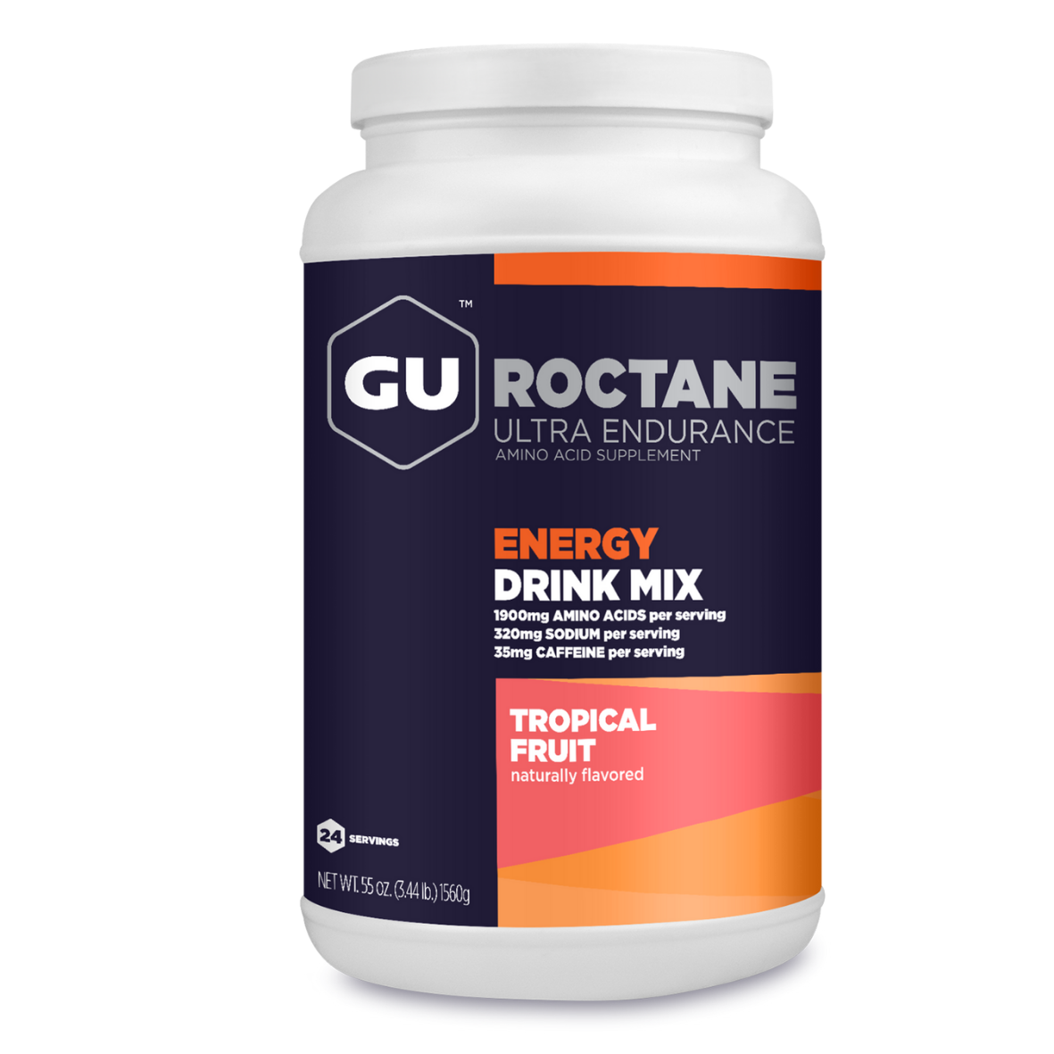 GU Energy - Roctane Energy Drink Mix - Tropical Fruit (with caffeine)