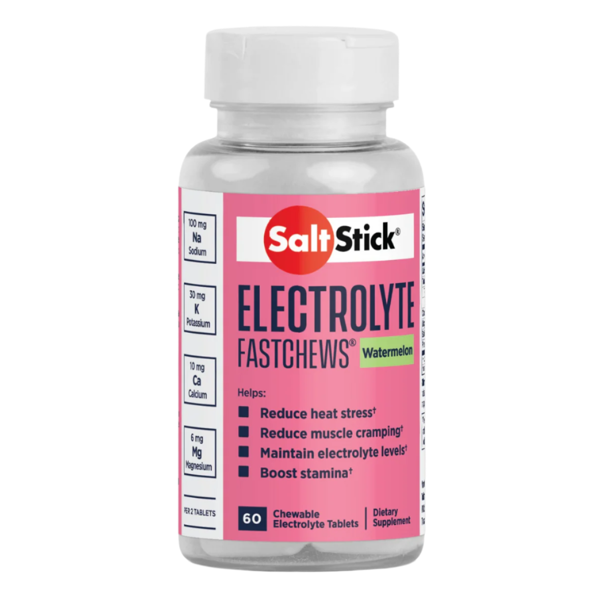 SaltStick Watermelon Electrolyte FastChews tablets