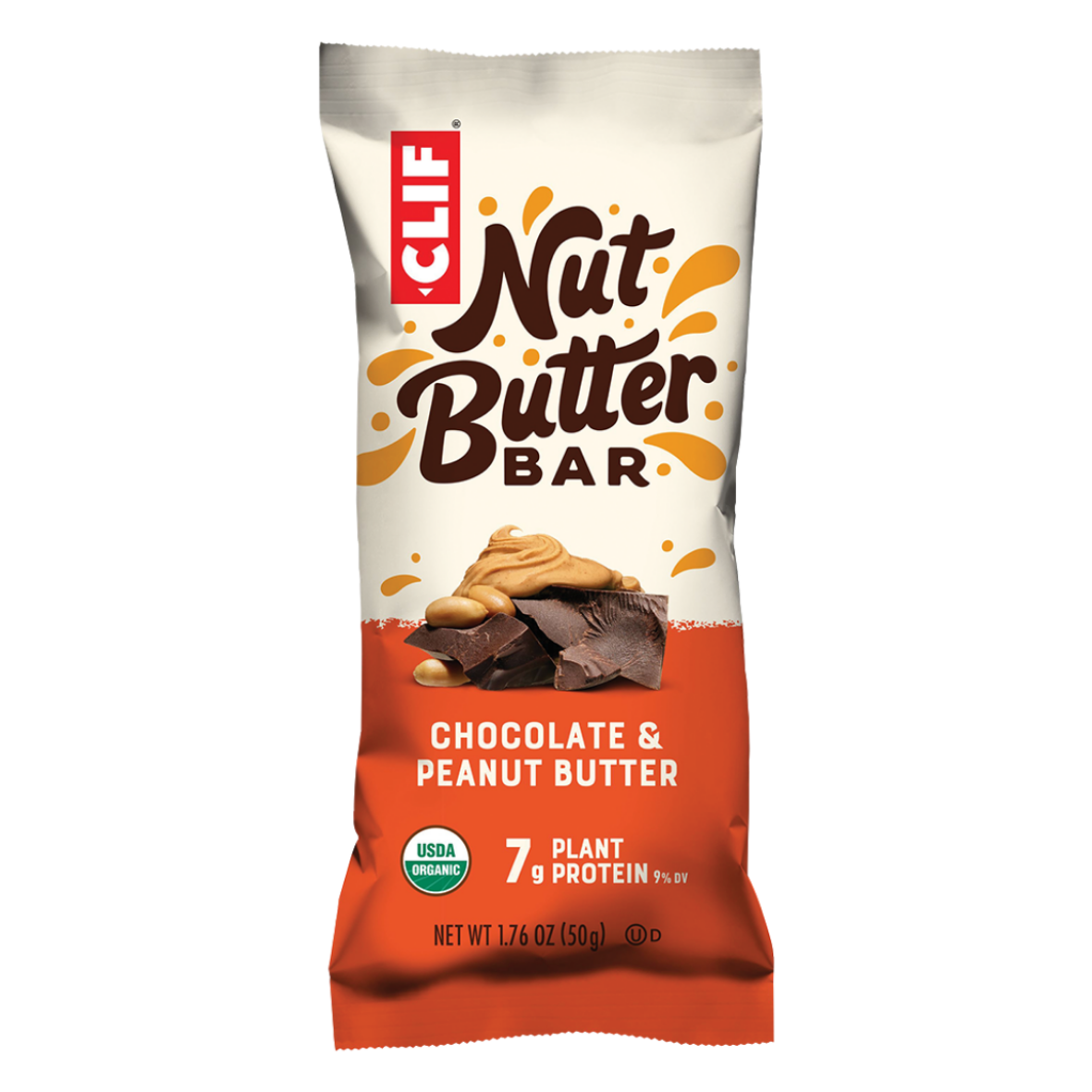 Clif Bar - Nut Butter Bar - Chocolate & Peanut Butter 50g