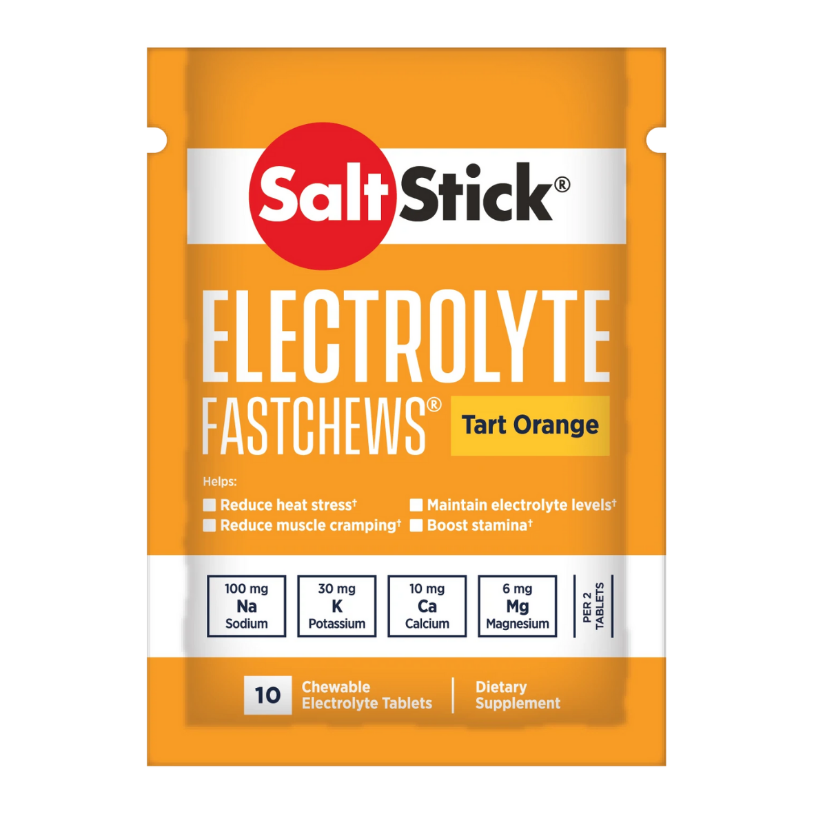 SaltStick - Electrolyte FastChews - Sachet - Tart Orange